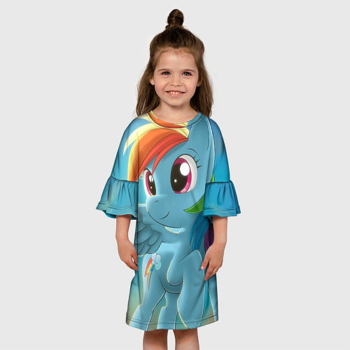 Детское платье My littlle pony / 3D-принт – фото 3