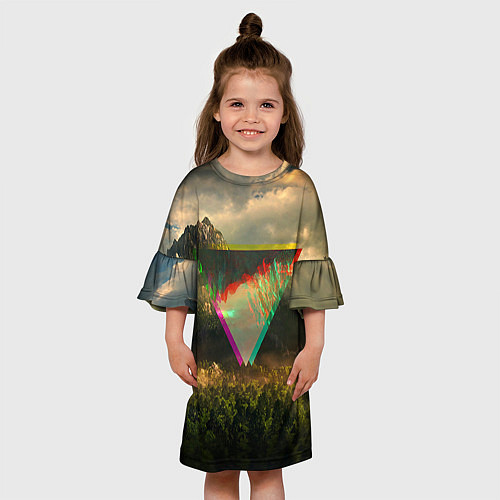 Детское платье 30 seconds to mars / 3D-принт – фото 3