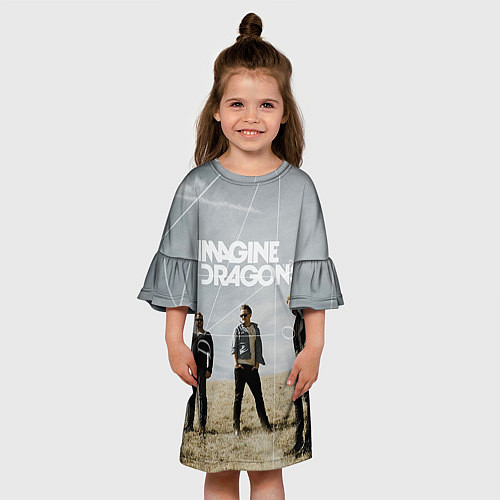 Детское платье Imagine Dragons: Boys / 3D-принт – фото 3