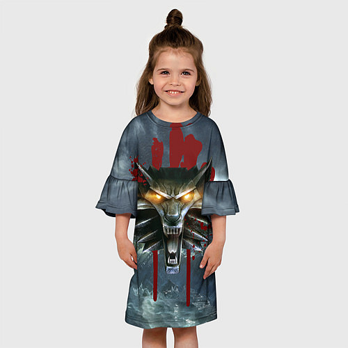 Детское платье Амулет Ведьмака / 3D-принт – фото 3