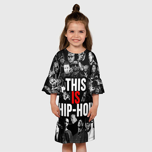 Детское платье This is hip-hop / 3D-принт – фото 3