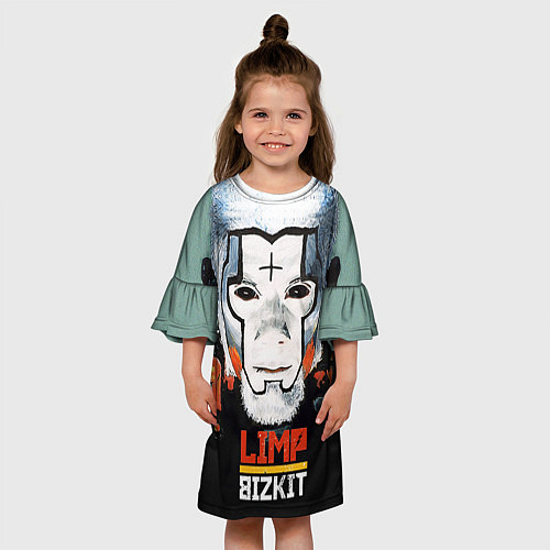 Детское платье Limp Bizkit: Faith Face / 3D-принт – фото 3