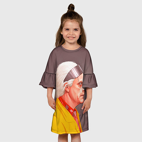 Детское платье Доктор Браун / 3D-принт – фото 3