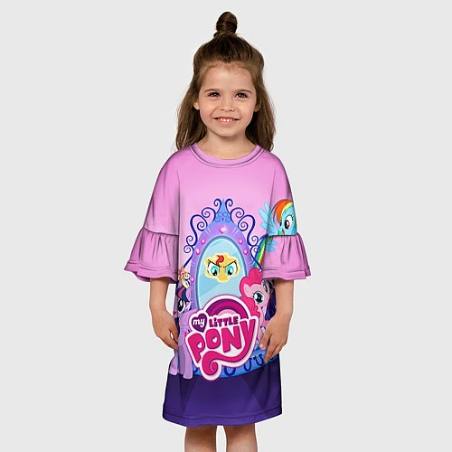 Детское платье My Little Pony / 3D-принт – фото 3