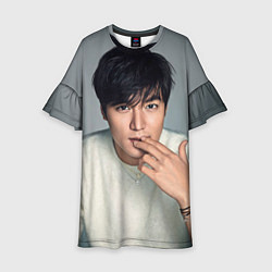 Платье клеш для девочки Lee Min Ho, цвет: 3D-принт