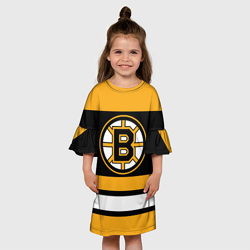 Детское платье Boston Bruins / 3D-принт – фото 3