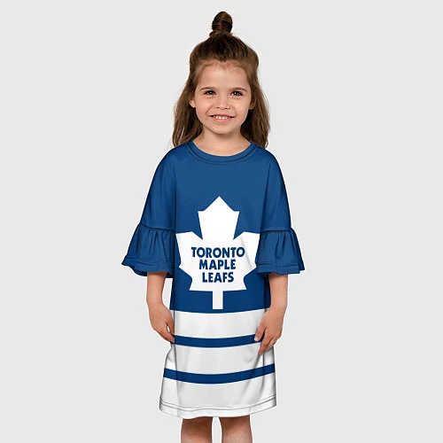 Детское платье Toronto Maple Leafs / 3D-принт – фото 3