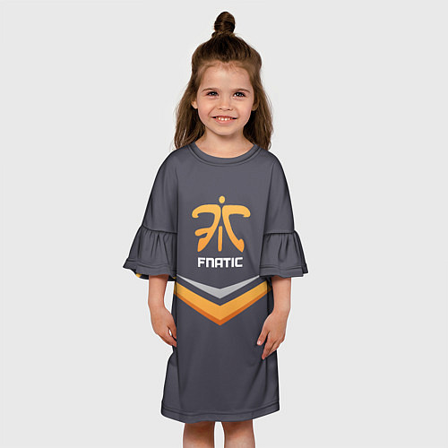 Детское платье Fnatic Arrows / 3D-принт – фото 3