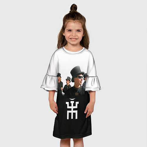 Детское платье Пикник / 3D-принт – фото 3