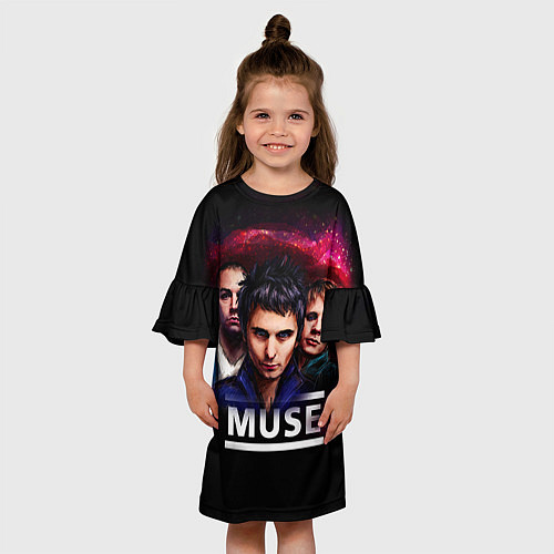 Детское платье Muse Band / 3D-принт – фото 3