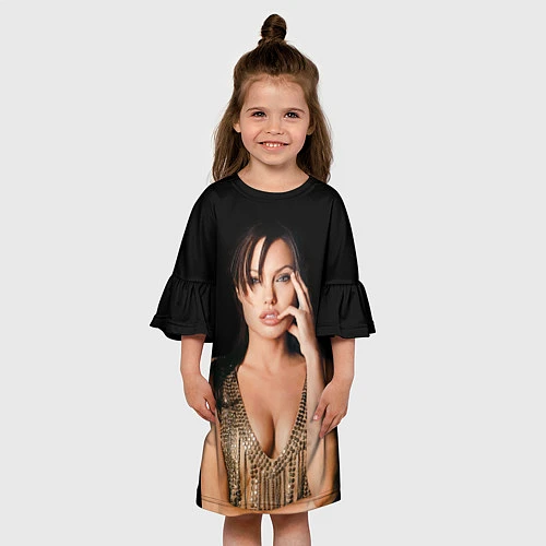 Детское платье Angelina Jolie / 3D-принт – фото 3