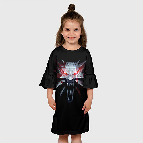 Детское платье Медальон / 3D-принт – фото 3