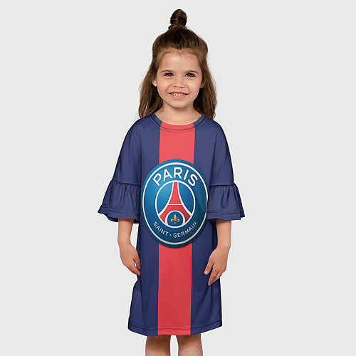 Детское платье Paris Saint-German / 3D-принт – фото 3