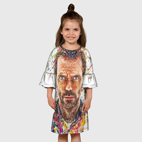 Детское платье Хаус в таблетках / 3D-принт – фото 3
