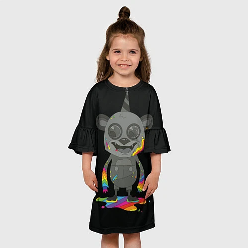 Детское платье Bear / 3D-принт – фото 3