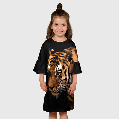 Детское платье Тигрица / 3D-принт – фото 3