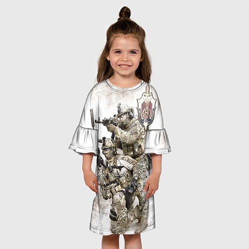 Детское платье Спецназ 20 / 3D-принт – фото 3