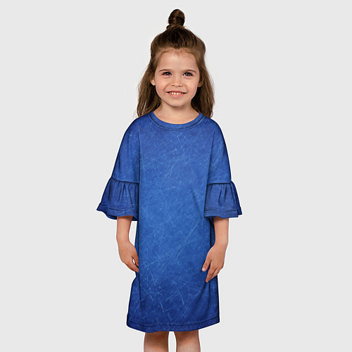 Детское платье Текстура / 3D-принт – фото 3