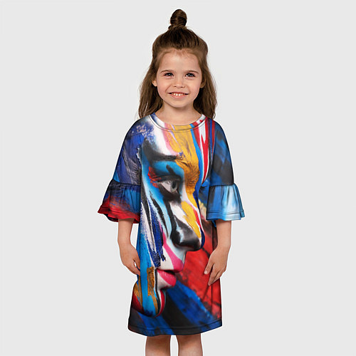 Детское платье Art girl / 3D-принт – фото 3