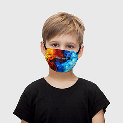 Маска для лица детская MINECRAFT, цвет: 3D-принт