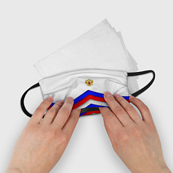 Маска для лица детская РОССИЯ ФОРМА АБСТРАКТНЫЙ, цвет: 3D-принт — фото 2