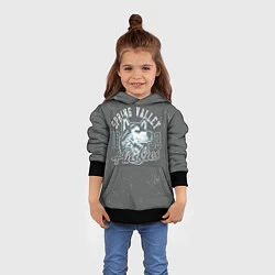 Толстовка-худи детская Team t-shirt 5, цвет: 3D-черный — фото 2