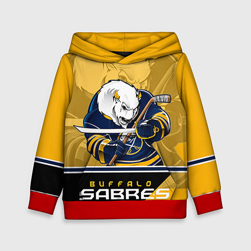 Детская толстовка Buffalo Sabres / 3D-Красный – фото 1