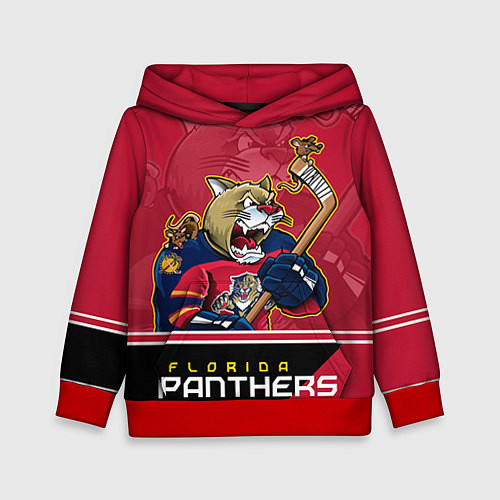 Детская толстовка Florida Panthers / 3D-Красный – фото 1