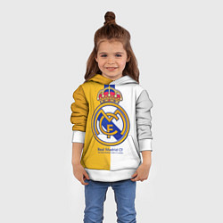 Толстовка-худи детская Real Madrid CF, цвет: 3D-белый — фото 2