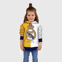 Толстовка-худи детская Real Madrid CF, цвет: 3D-синий — фото 2