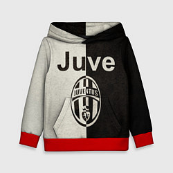 Толстовка-худи детская Juventus6, цвет: 3D-красный