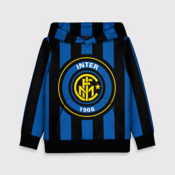 Толстовка-худи детская Inter FC 1908, цвет: 3D-черный