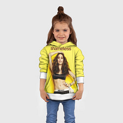 Толстовка-худи детская Shameless: Just do it, цвет: 3D-белый — фото 2