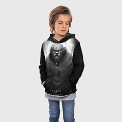 Толстовка-худи детская Rengar LoL, цвет: 3D-меланж — фото 2