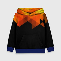 Толстовка-худи детская Trianse, цвет: 3D-синий