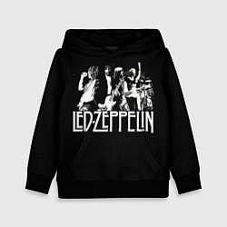 Толстовка-худи детская Led Zeppelin: Mono, цвет: 3D-черный