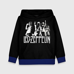 Толстовка-худи детская Led Zeppelin: Mono, цвет: 3D-синий