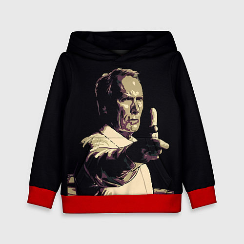 Детская толстовка Гран Торино / 3D-Красный – фото 1