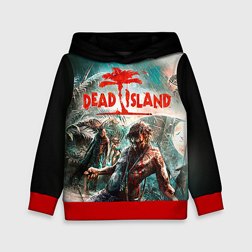 Детская толстовка Dead Island / 3D-Красный – фото 1