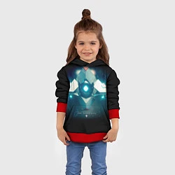 Толстовка-худи детская Destiny 4, цвет: 3D-красный — фото 2