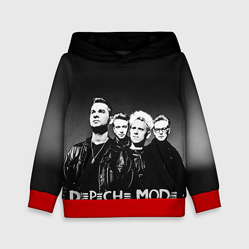 Детская толстовка Depeche Mode: mono / 3D-Красный – фото 1