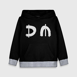 Толстовка-худи детская DM Rock, цвет: 3D-меланж