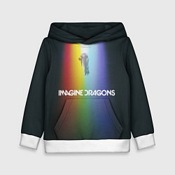 Толстовка-худи детская Imagine Dragons, цвет: 3D-белый