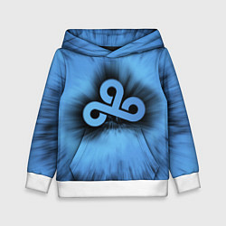 Толстовка-худи детская Team Cloud9, цвет: 3D-белый