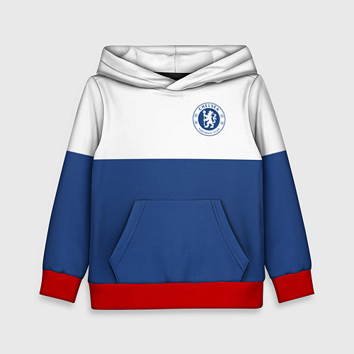 Детская толстовка Chelsea FC: Light Blue / 3D-Красный – фото 1