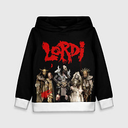 Толстовка-худи детская LORDI, цвет: 3D-белый