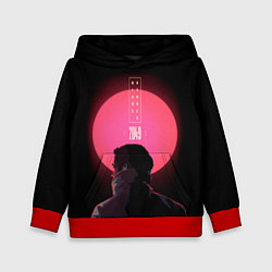 Толстовка-худи детская Blade Runner: Acid sun, цвет: 3D-красный