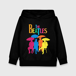 Толстовка-худи детская The Beatles: Colour Rain, цвет: 3D-черный