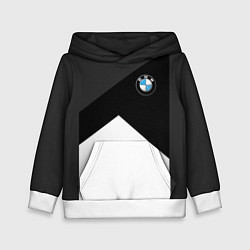 Толстовка-худи детская BMW 2018 SportWear 3, цвет: 3D-белый