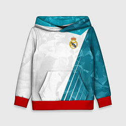 Толстовка-худи детская FC Real Madrid: Abstract, цвет: 3D-красный